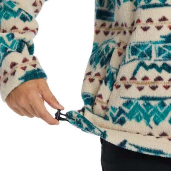 BILLABONG NEW A DIV Boundary Mock Neck Fleece Jacket - Picture 10 of 16